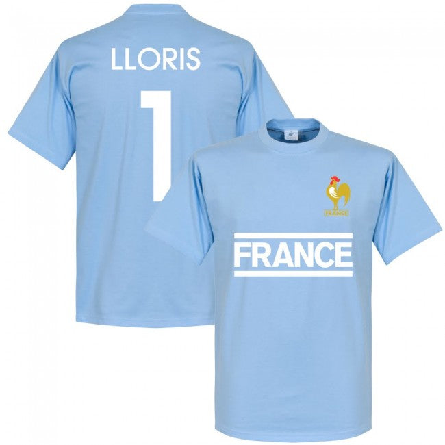 France Lloris Team T-shirt - Sky_0