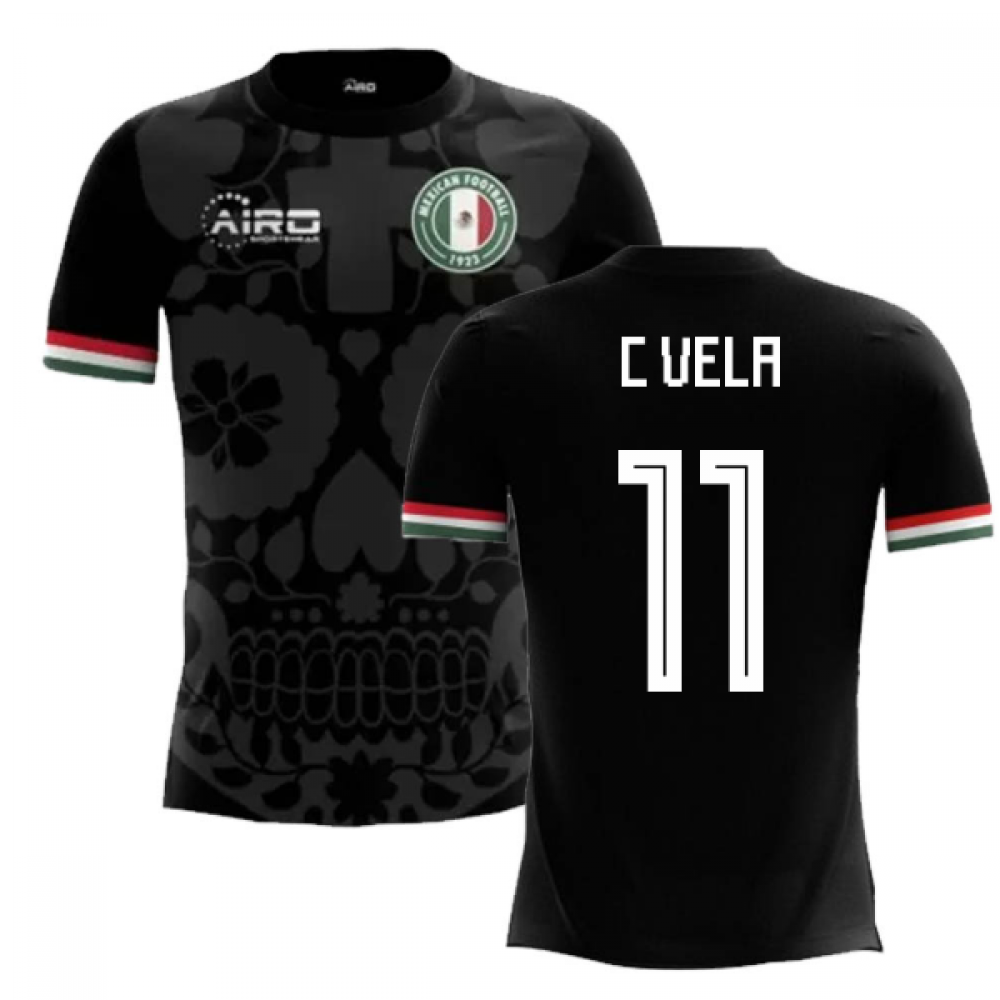 2023-2024 Mexico Third Concept Football Shirt (C Vela 11) - Kids_0