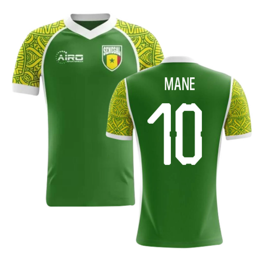 2023-2024 Senegal Away Concept Football Shirt (Mane 10) - Kids_0