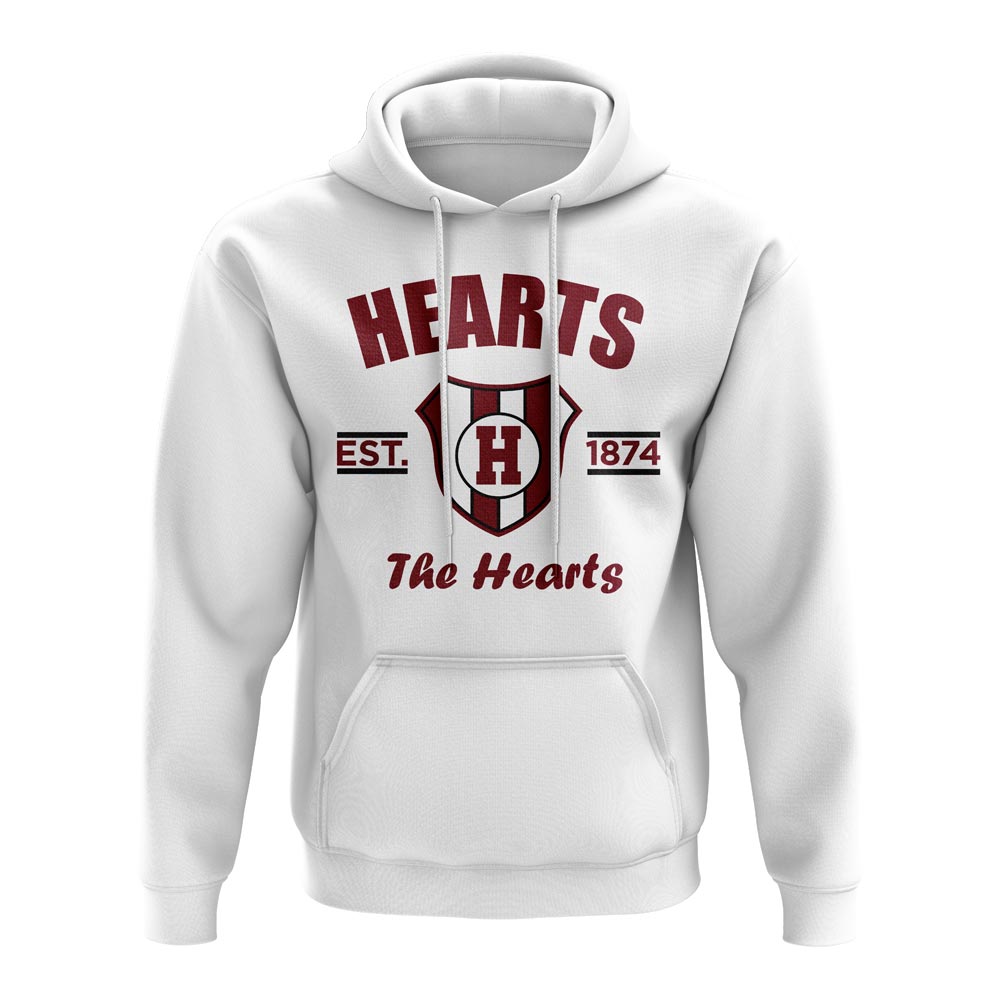 Hearts Established Football Hoody (White)_0