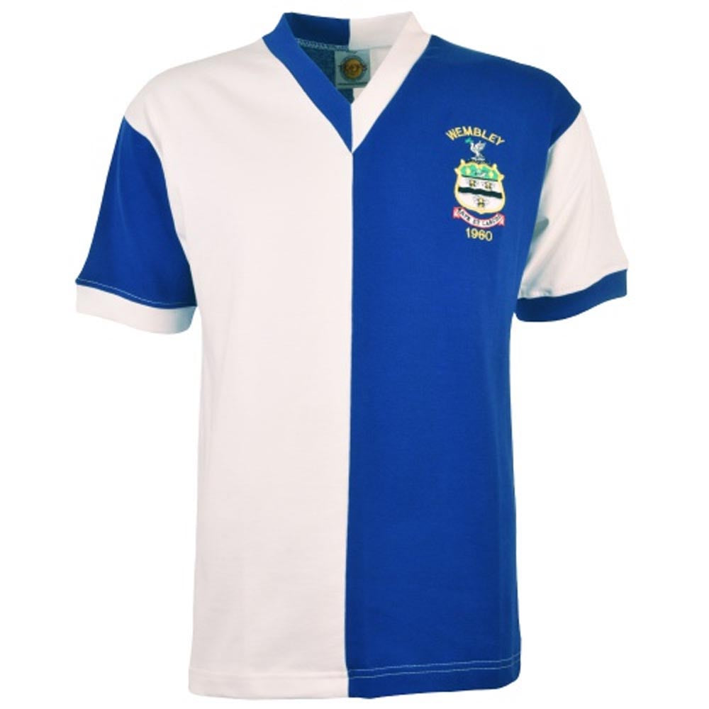 Blackburn 1960 FA Cup Final Retro Football Shirt_0