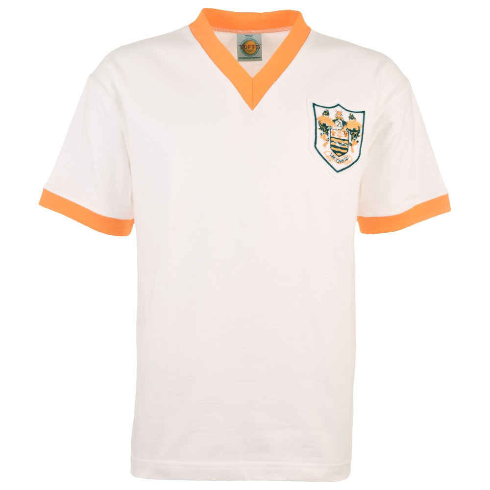 Blackpool 1950s Away Retro Football Shirt_0