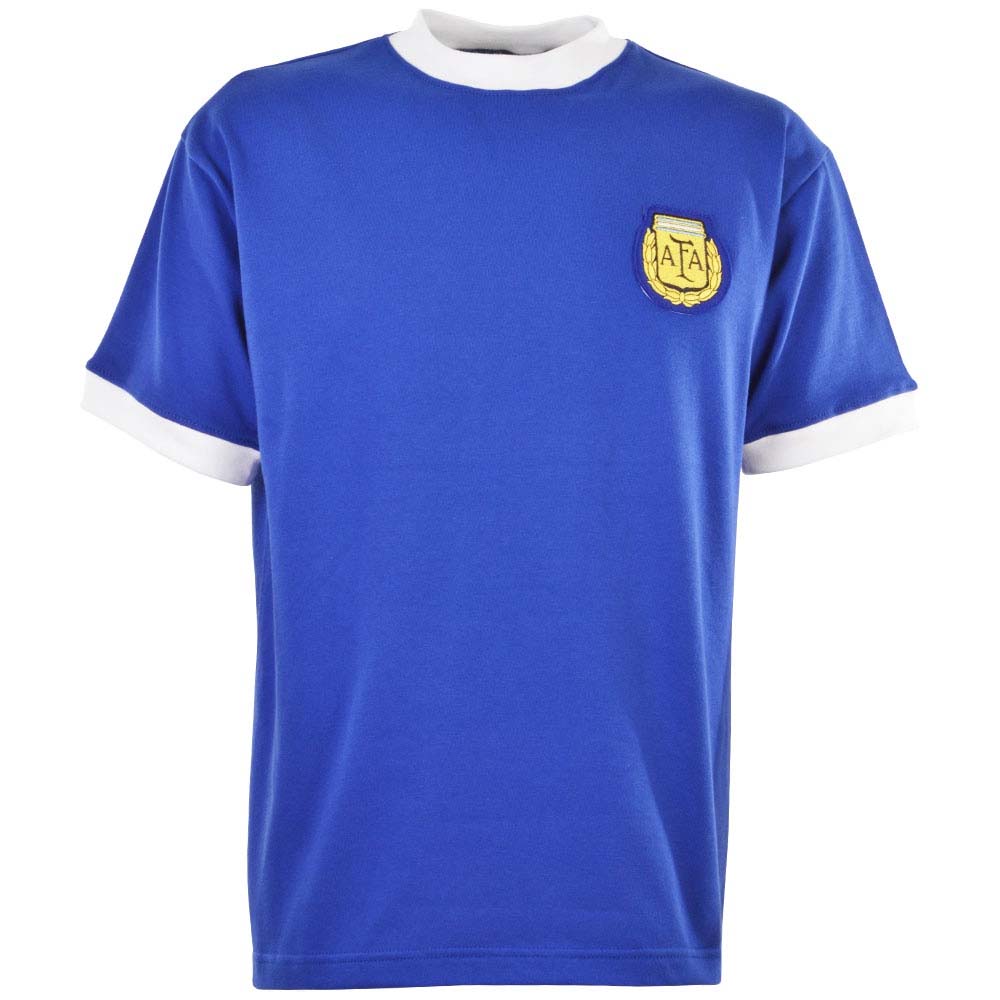 Argentina 1960s Away Retro Football Shirt_0