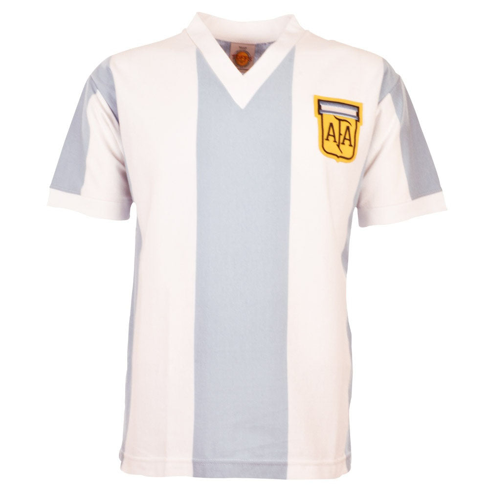 Argentina 1974 World Cup Retro Football Shirt_0
