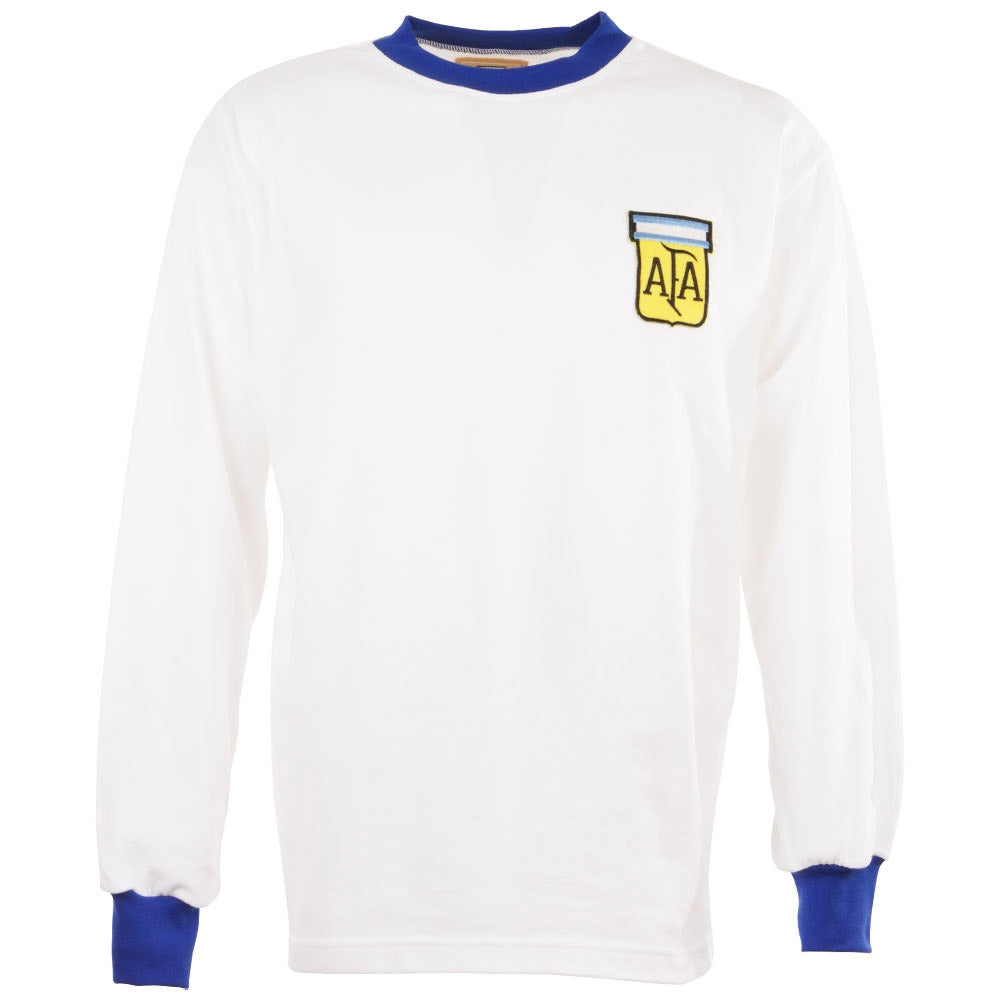 Argentina 1980s Away Retro Football Shirt_0