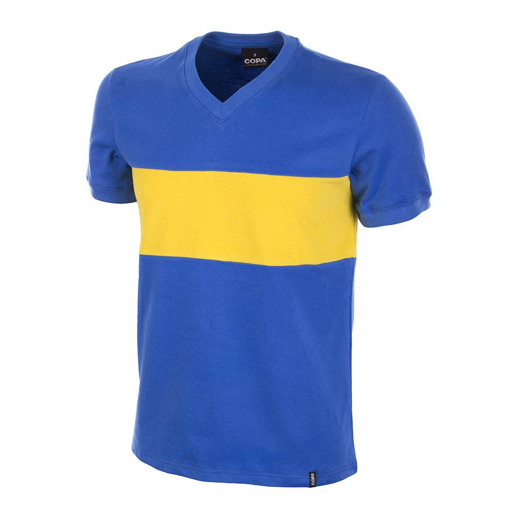 Boca 1960's Short Sleeve Retro Football Shirt_0
