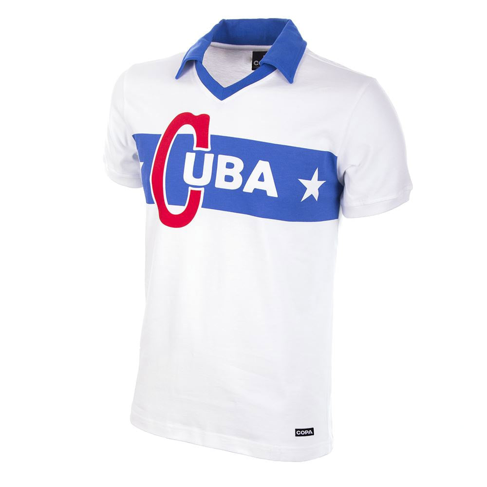 Cuba 1962 Castro Short Sleeve Retro Football Shirt_0