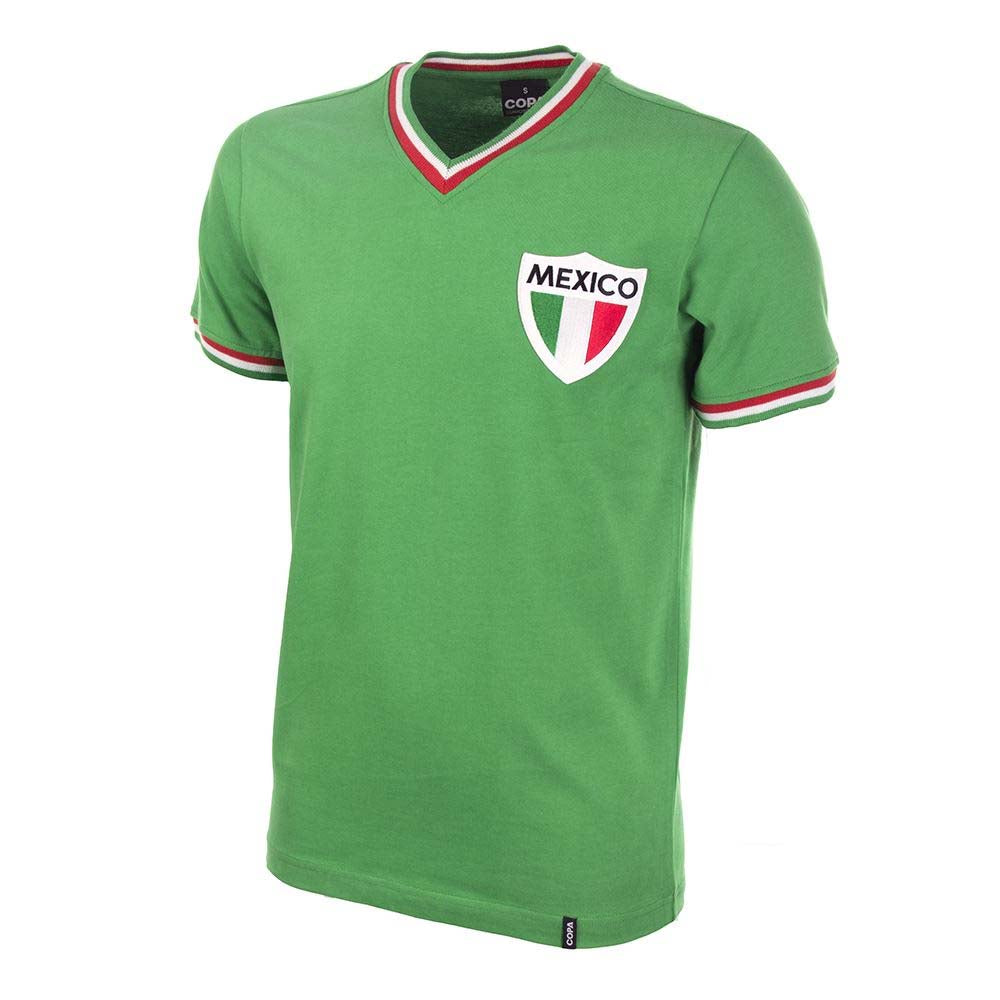 Mexico Pele 1980's Short Sleeve Retro Football Shirt_0
