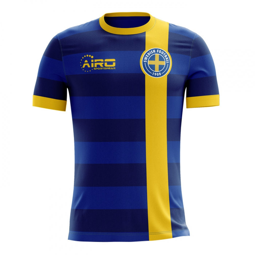 2023-2024 Sweden Away Concept Football Shirt_0