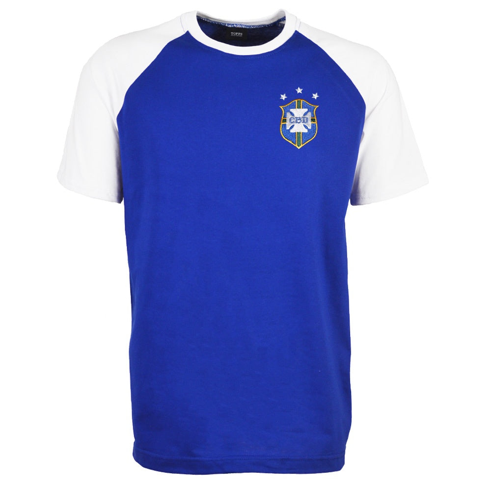 Brazil 2018 Raglan Away Retro Football Shirt_0