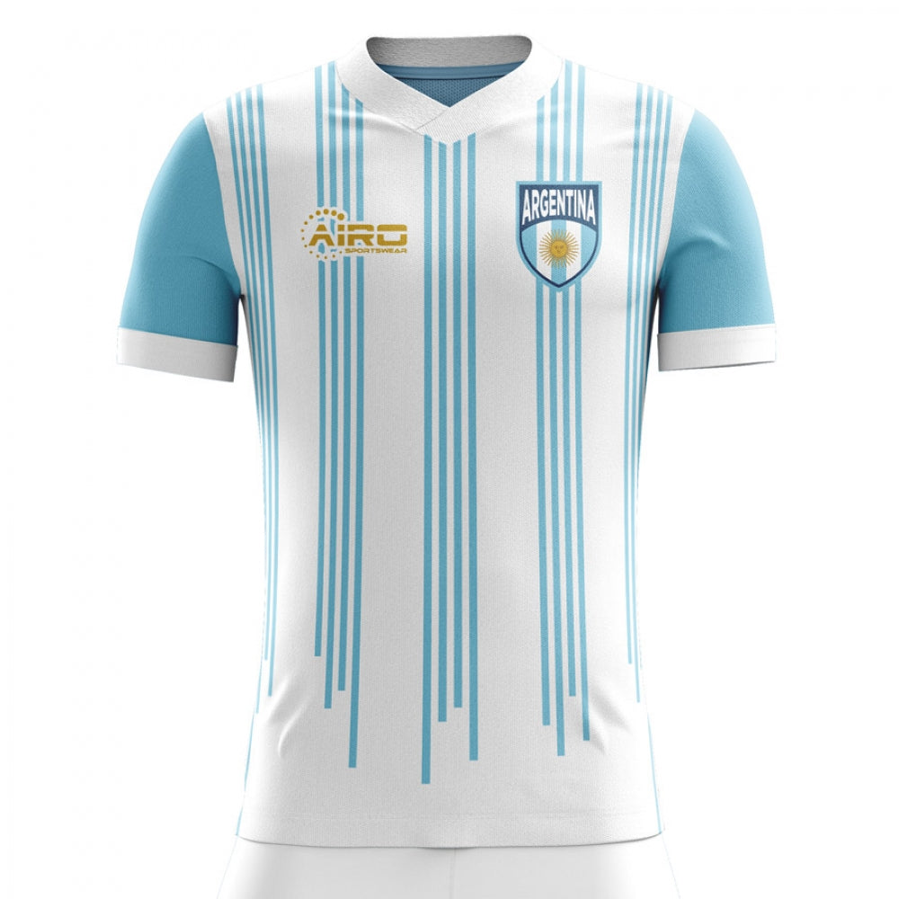 2023-2024 Argentina Home Concept Football Shirt - Kids (Long Sleeve)_0