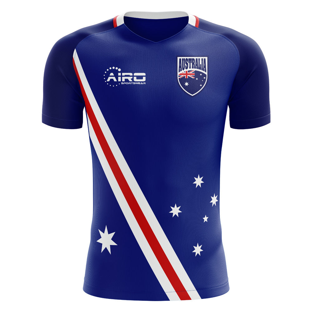 2023-2024 Australia Flag Away Concept Football Shirt_0