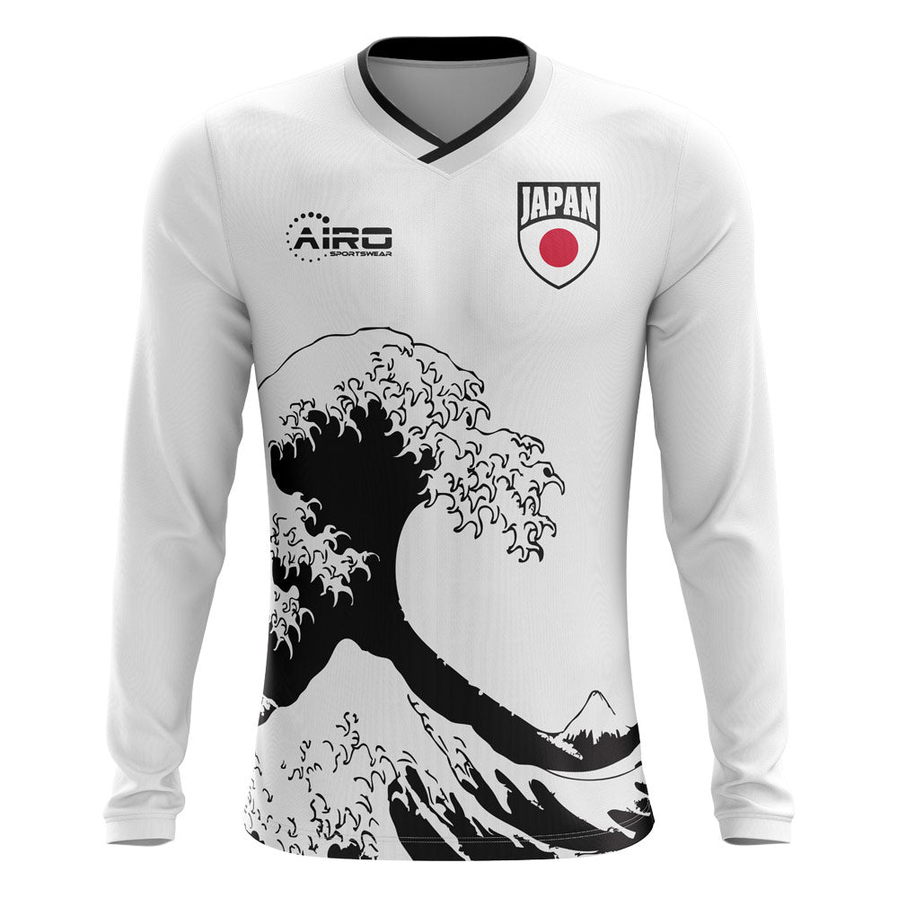 2023-2024 Japan Long Sleeve Away Concept Football Shirt (Kids)_0