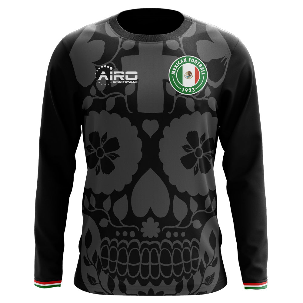 2023-2024 Mexico Long Sleeve Third Concept Football Shirt_0