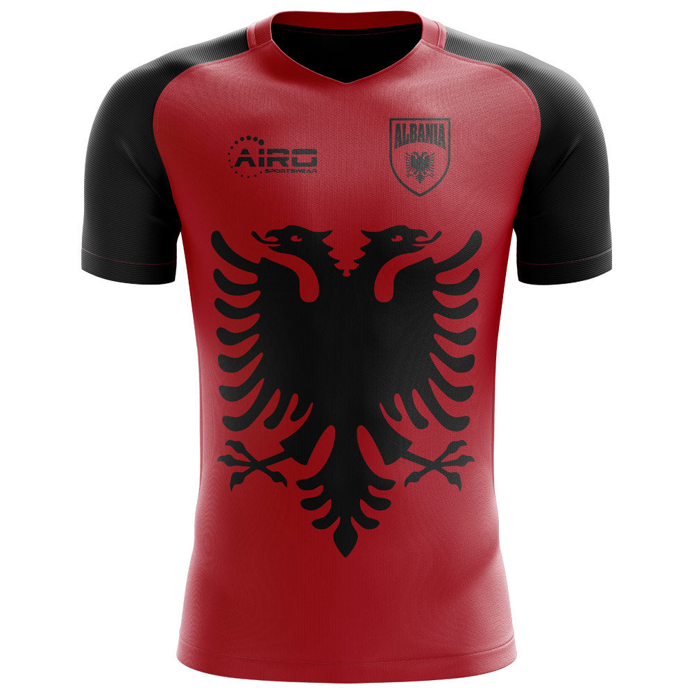 2023-2024 Albania Flag Concept Football Shirt_0