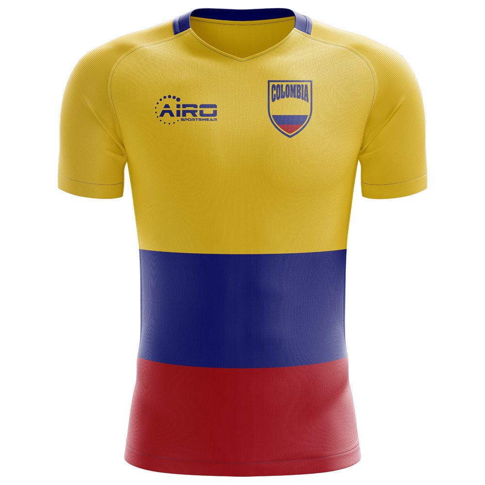 2023-2024 Colombia Flag Concept Football Shirt (Kids)_0