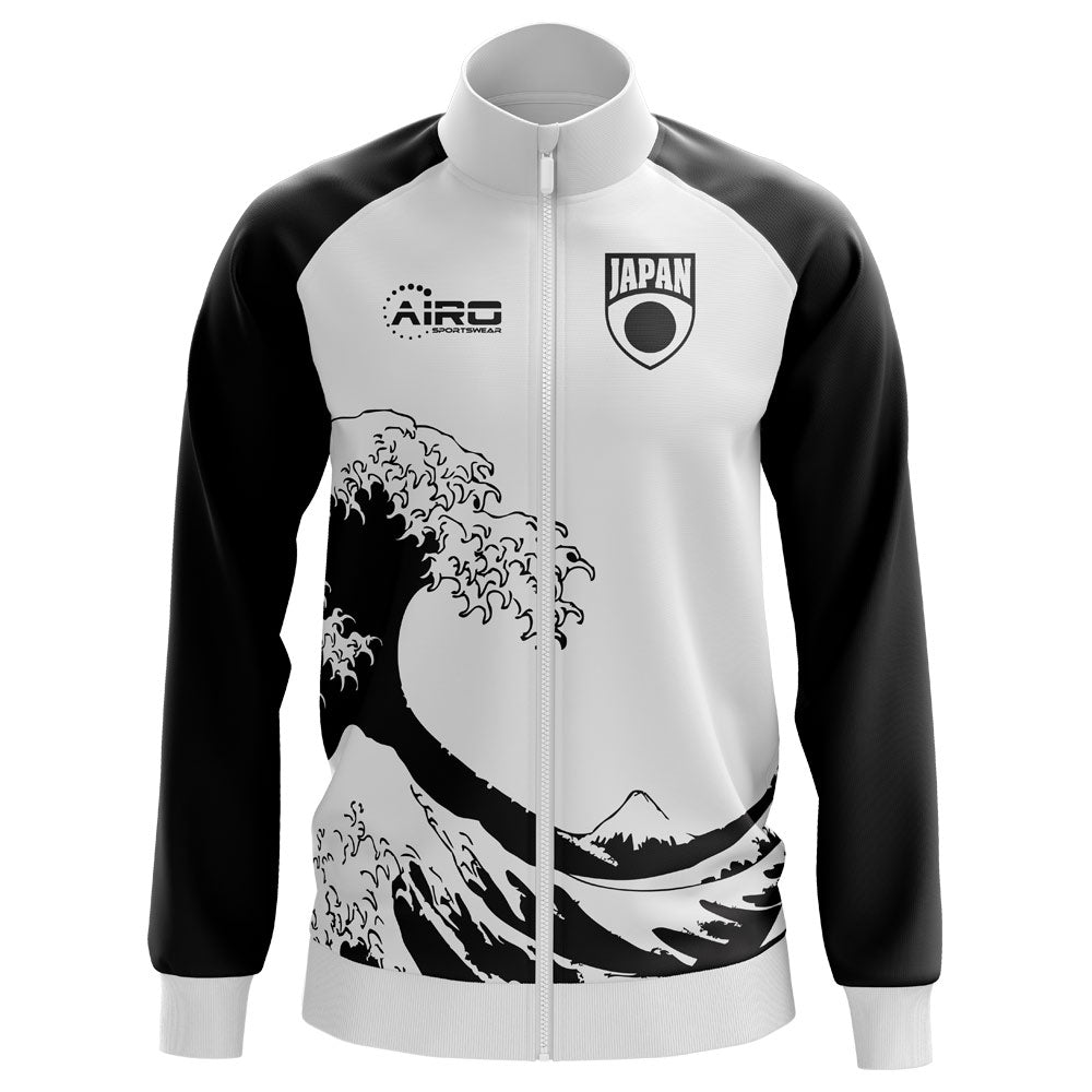 Japan Concept Football Track Jacket (White) - Kids_0