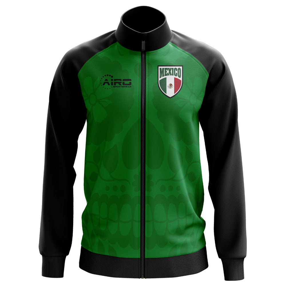 Mexico Concept Football Track Jacket (Green) - Kids_0