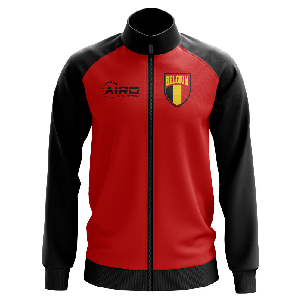 Belgium Concept Football Track Jacket (Red) - Kids_0