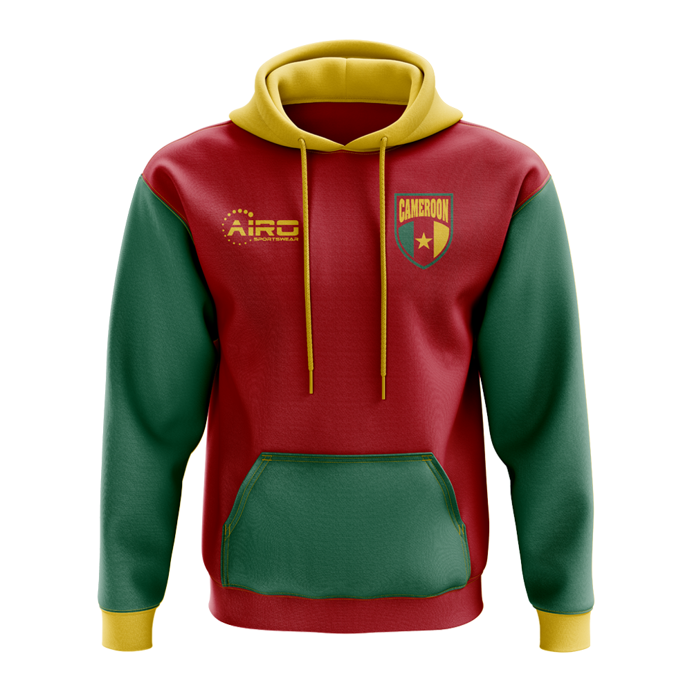 Cameroon Concept Country Football Hoody (Red)_0