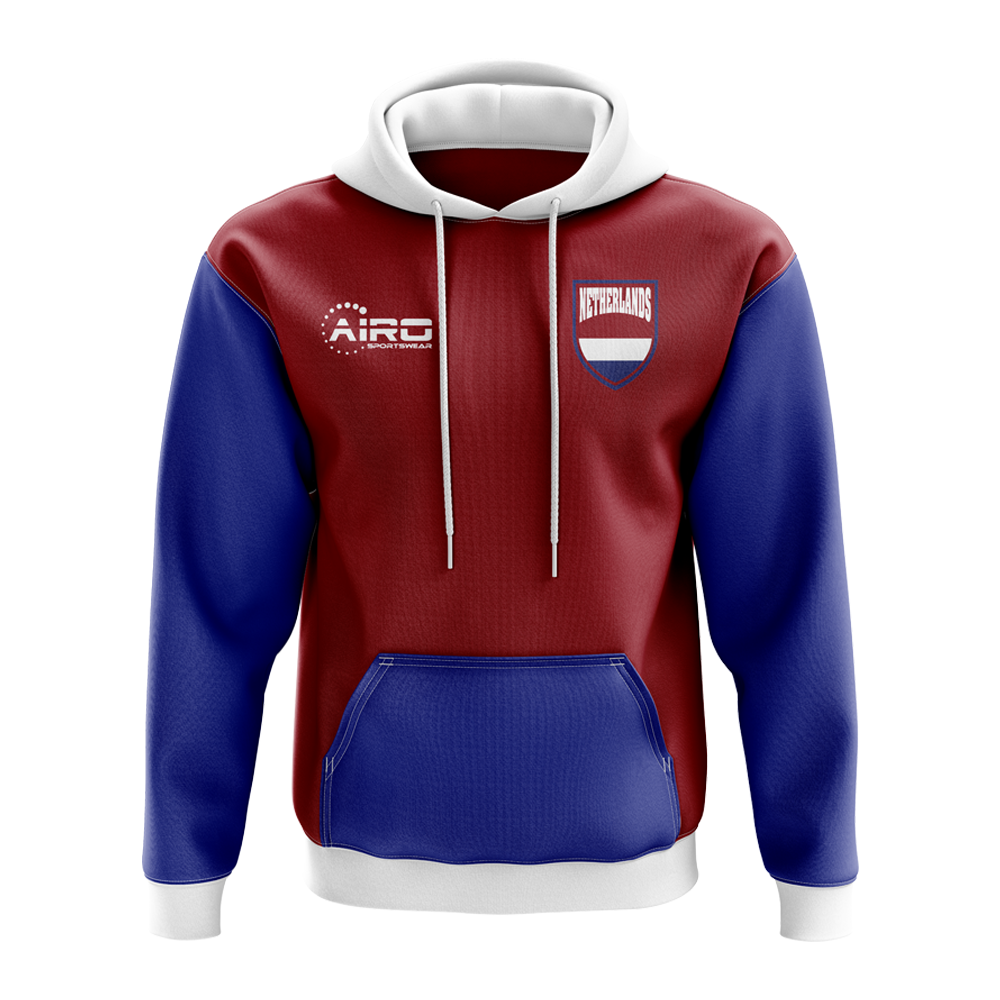 Netherlands Concept Country Football Hoody (Red)_0