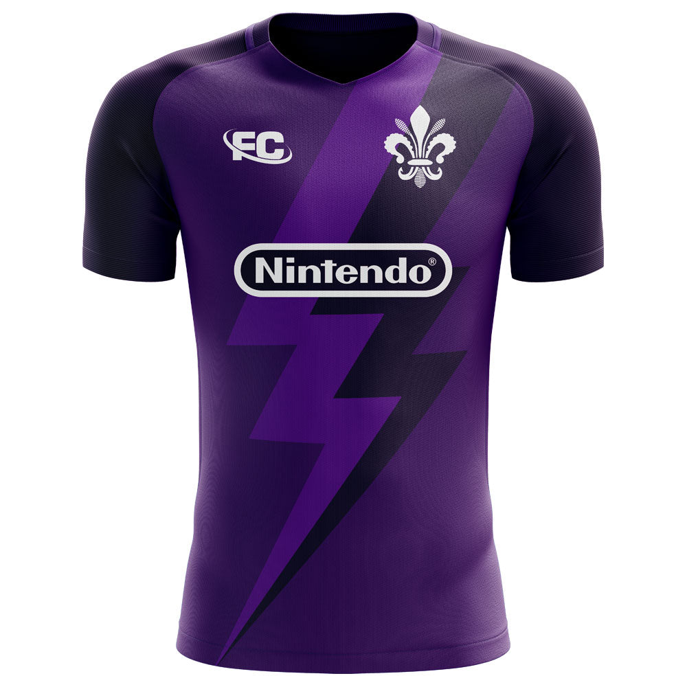 2018-2019 Fiorentina Fans Culture Home Concept Shirt (Kids)_0
