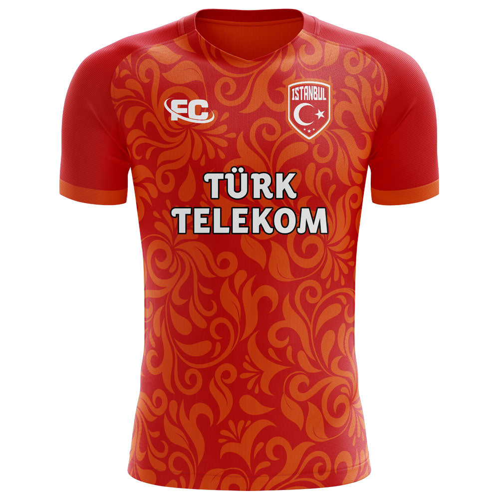 2018-2019 Galatasaray Fans Culture Home Concept Shirt - Kids_0