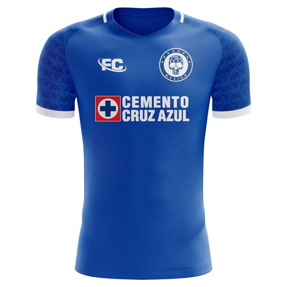 2018-2019 Cruz Azul Fans Culture Home Concept Shirt_0