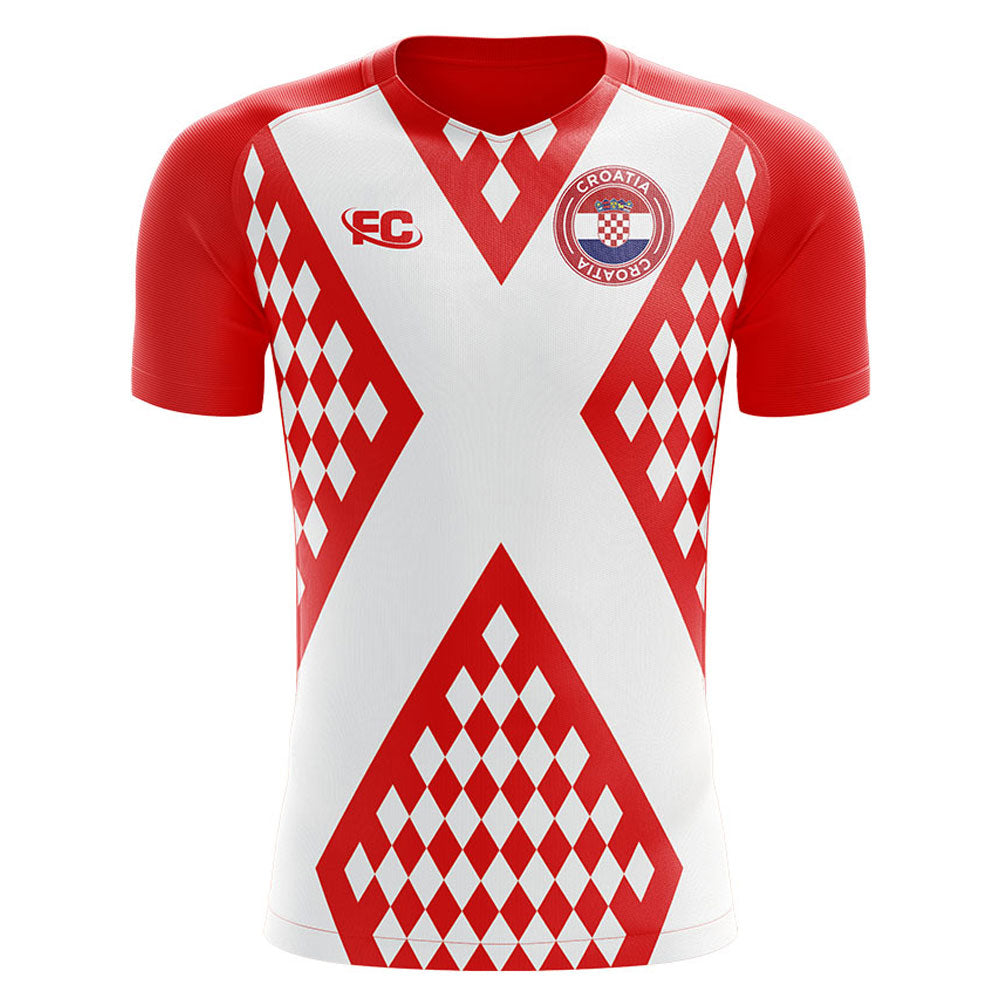 2018-2019 Croatia Fans Culture Home Concept Shirt_0