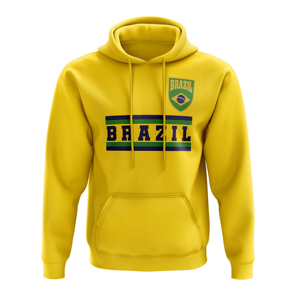 Brazil Core Football Country Hoody (Yellow)_0