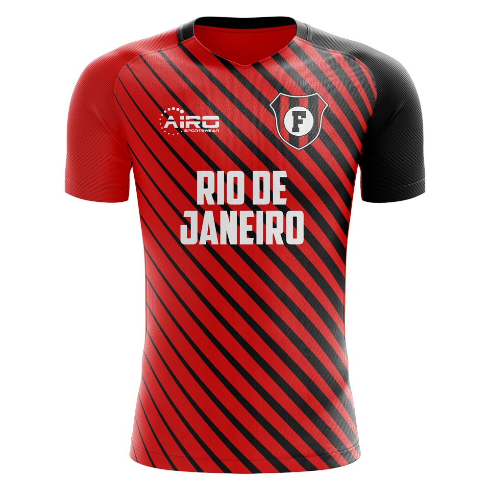 2023-2024 Flamengo Home Concept Football Shirt - Kids_0