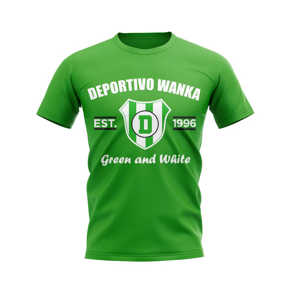 Deportivo Wanka Established Football T-Shirt (Green)_0