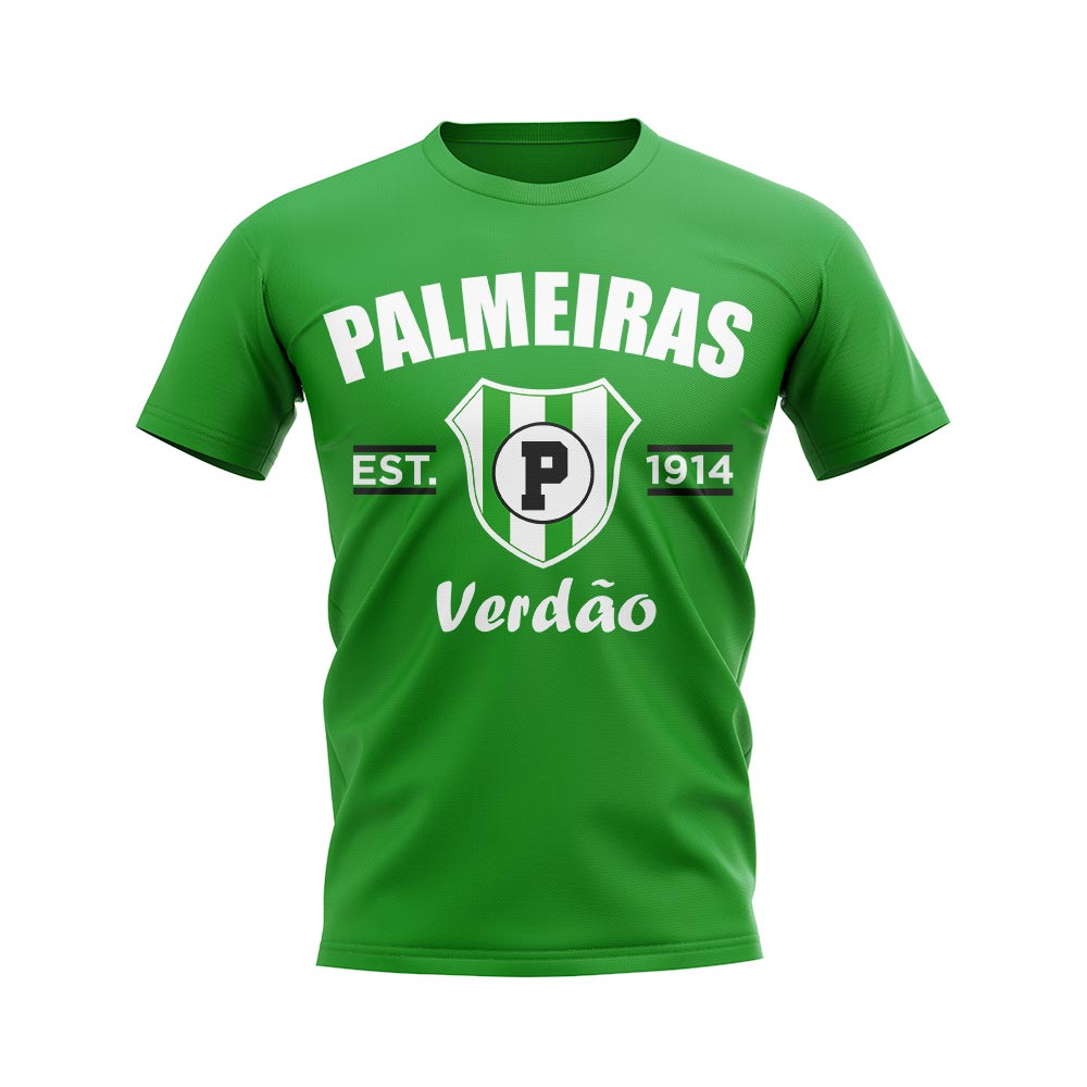 Palmeiras Established Football T-Shirt (Green)_0