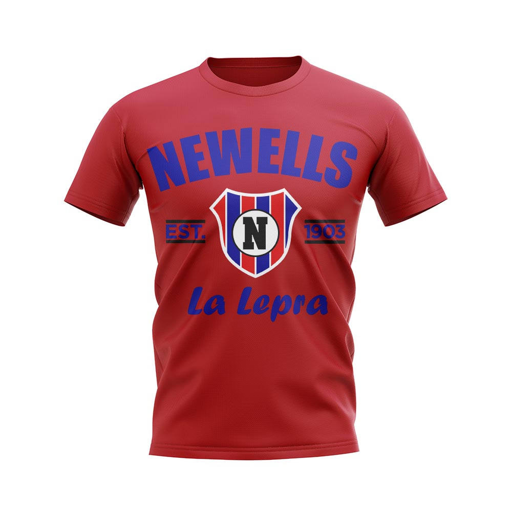 Newells Old Boys Established Football T-Shirt (Red)_0