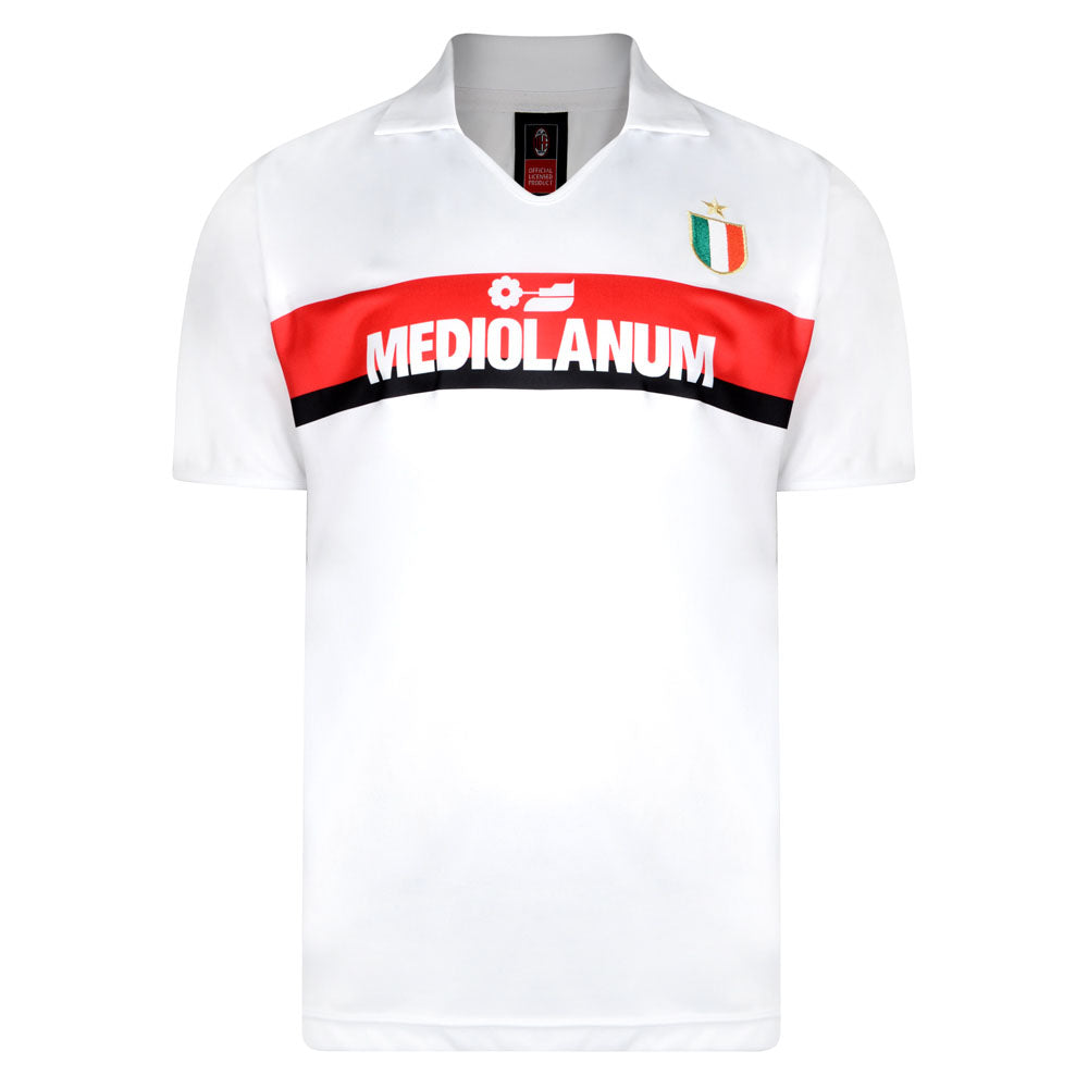 Score Draw Ac Milan 1988 Away Retro Football Shirt_0