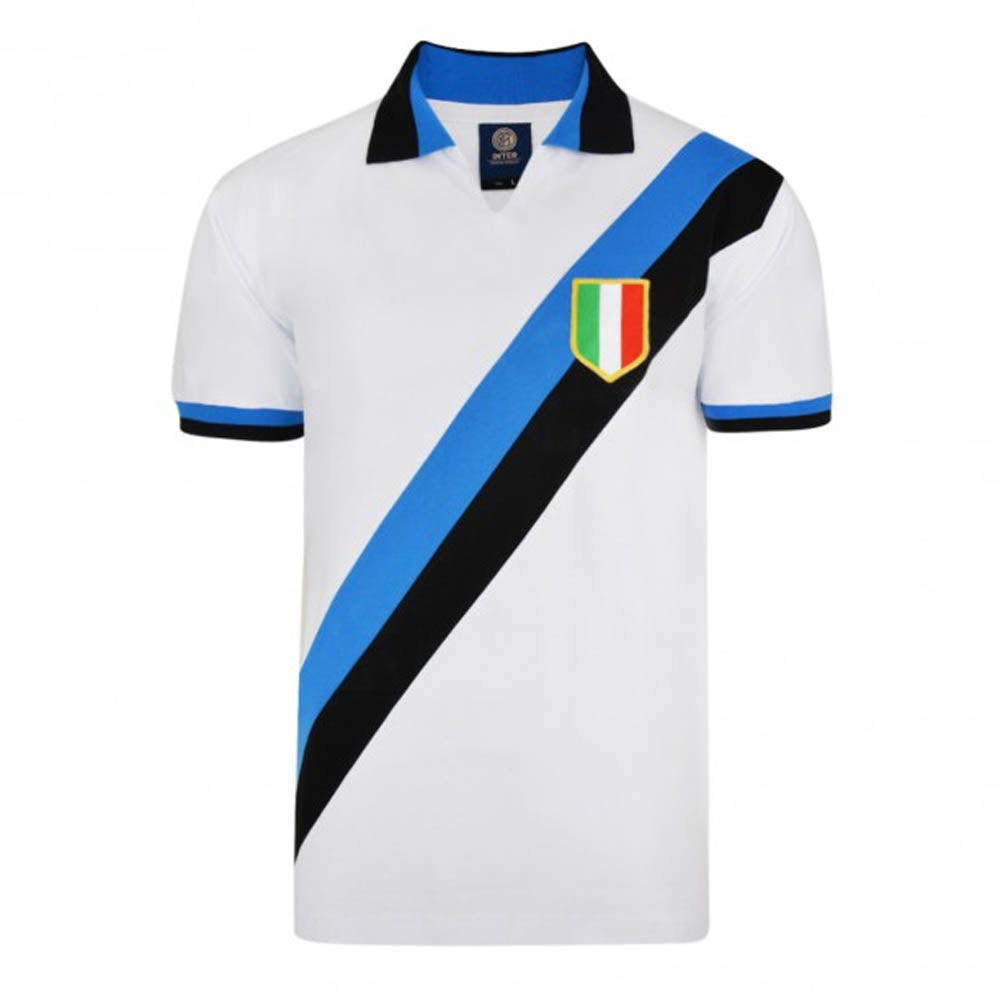 Score Draw Internazionale 1964 Away Retro Football Shirt_0