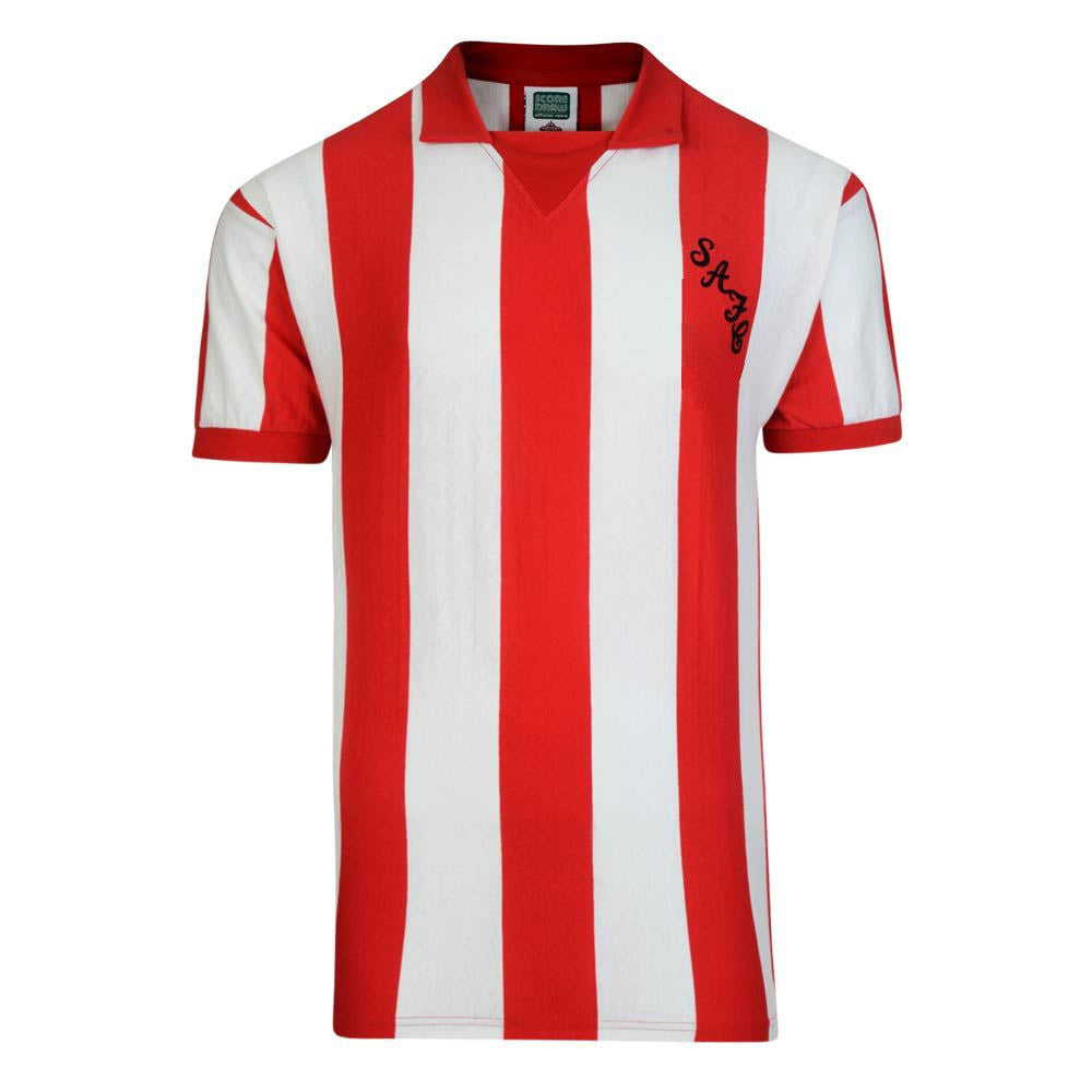Score Draw Sunderland 1973 Retro Football Shirt_0