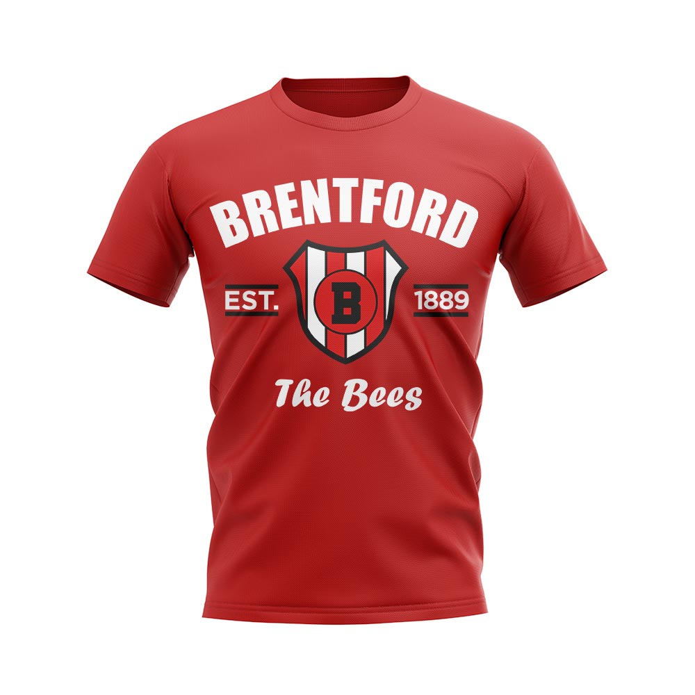Brentford Established Football T-Shirt (Red)_0