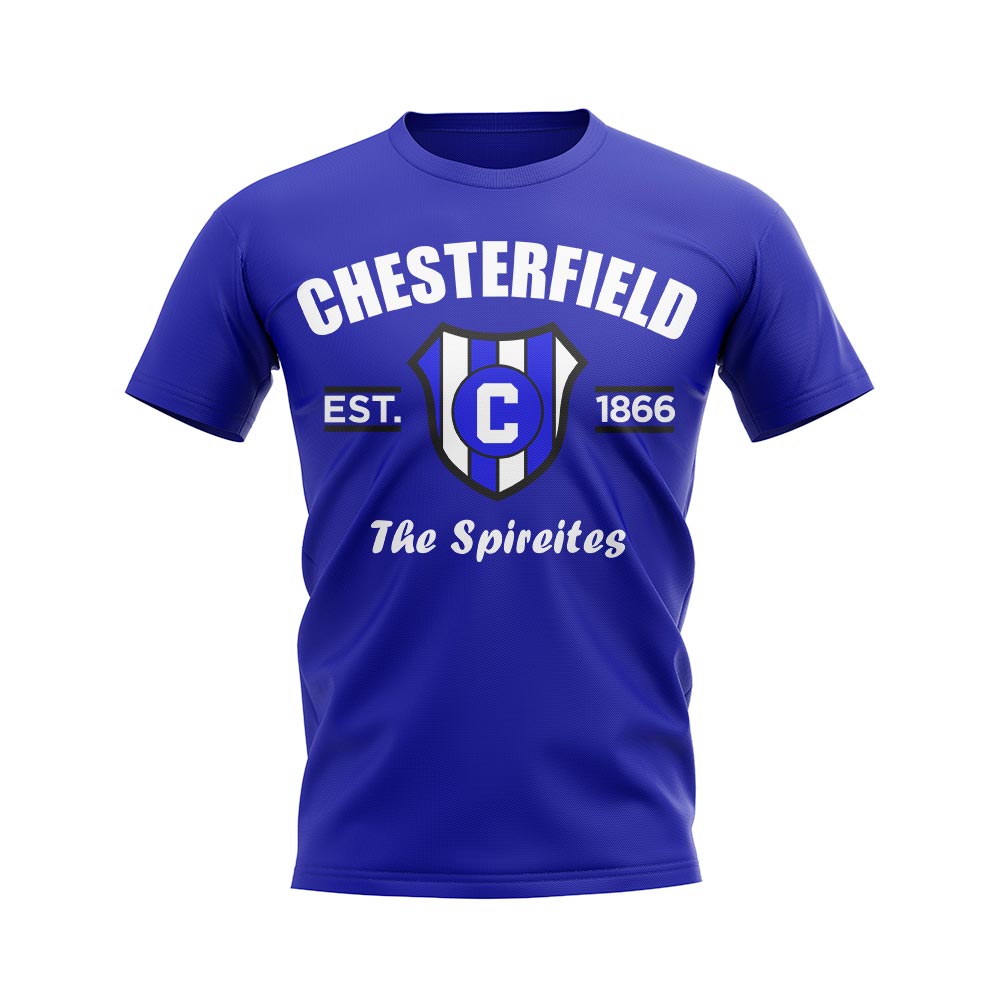 Chesterfield Established Football T-Shirt (Blue)_0