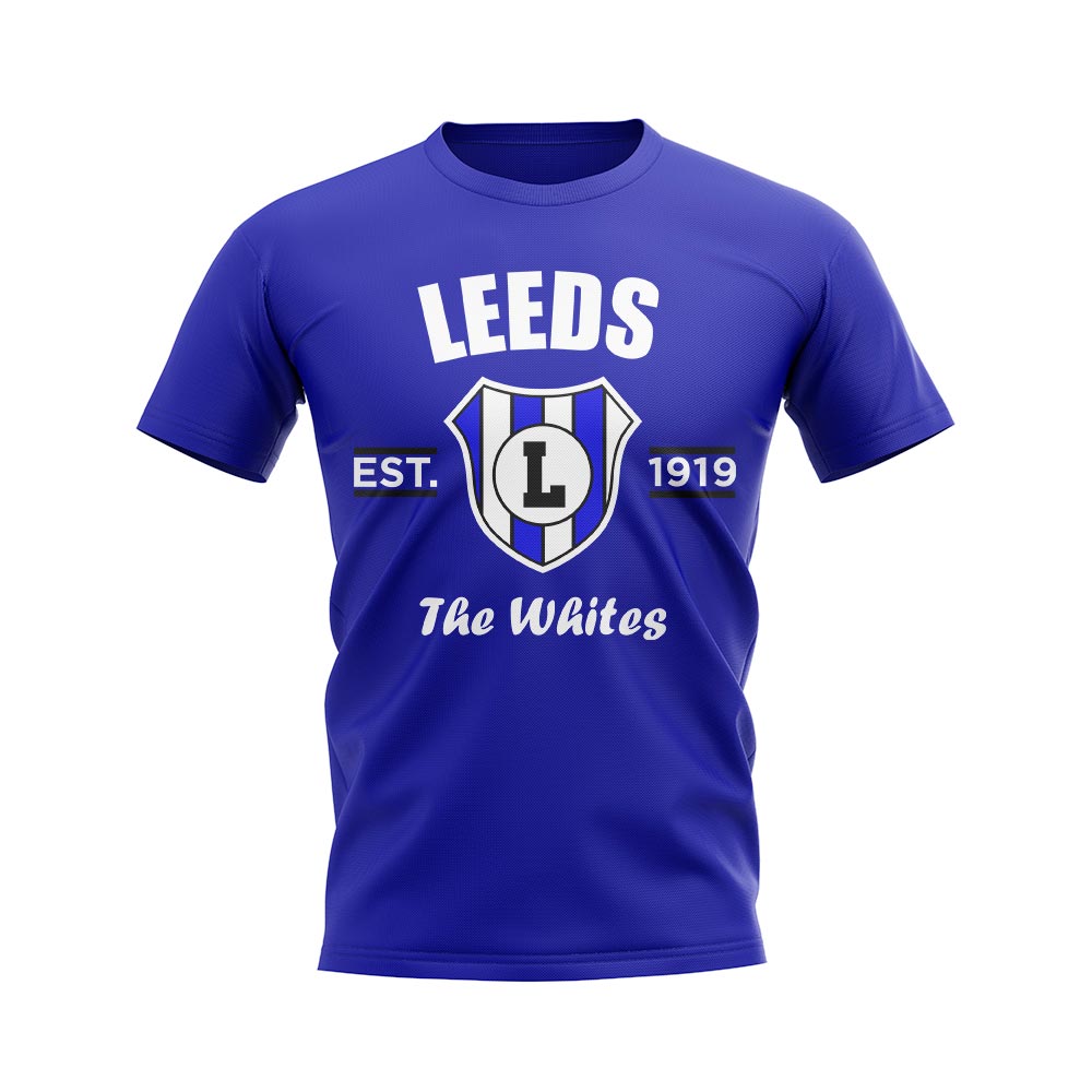 Leeds Established Football T-Shirt (Blue)_0
