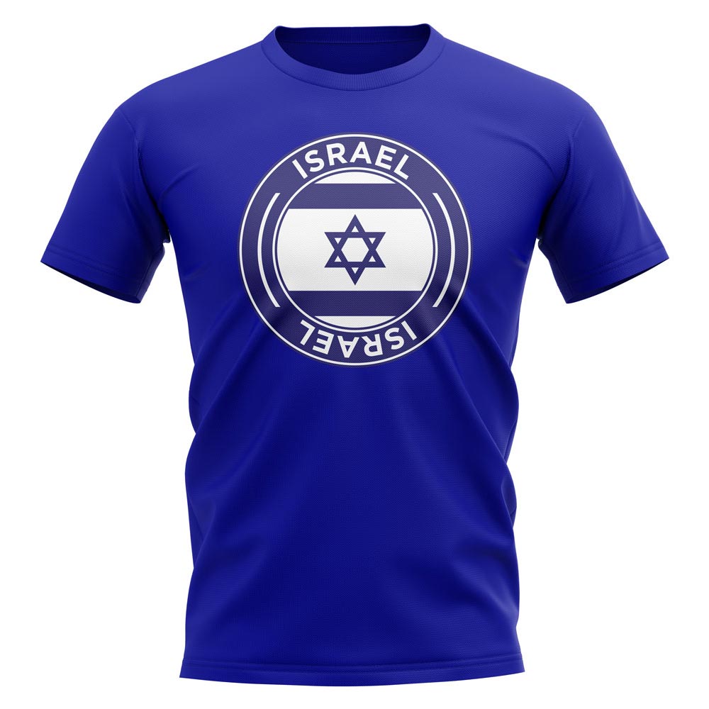 Israel Football Badge T-Shirt (Royal)_0