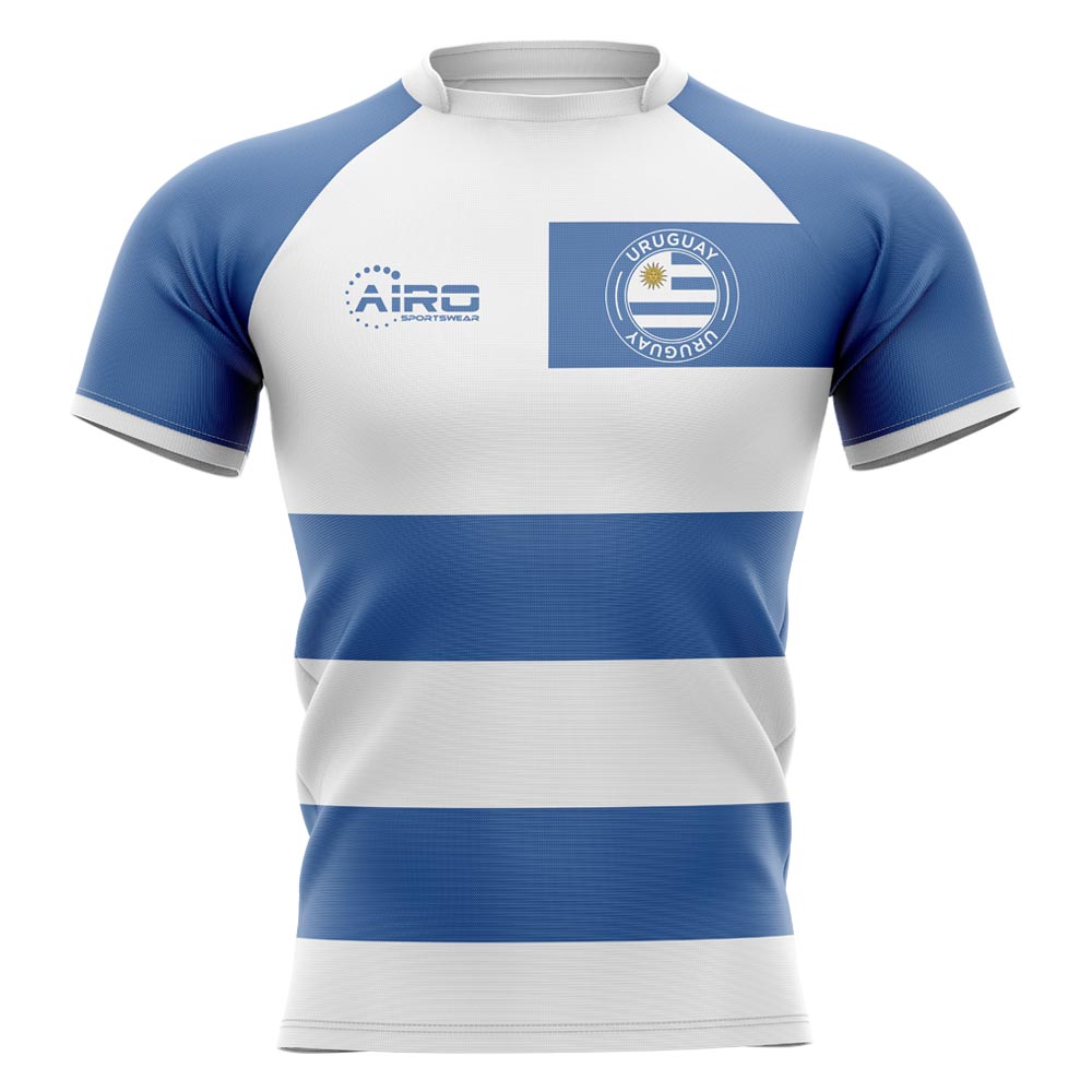 2023-2024 Uruguay Flag Concept Rugby Shirt - Adult Long Sleeve_0