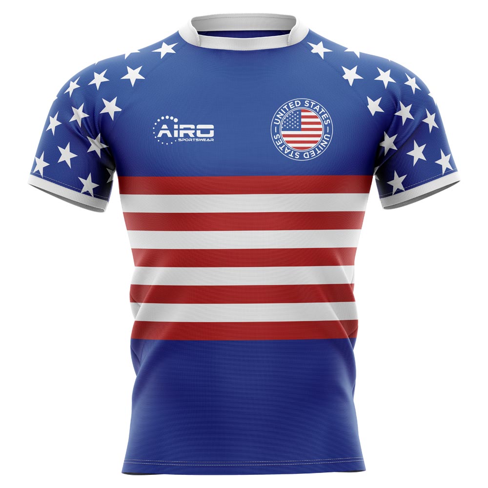 2023-2024 United States USA Flag Concept Rugby Shirt - Kids_0