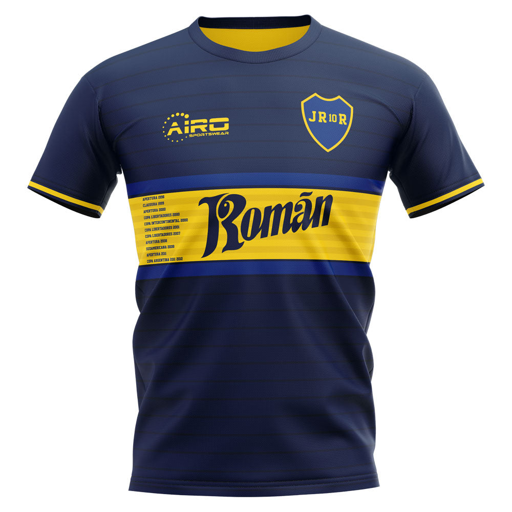 2023-2024 Boca Juniors Juan Roman Riquelme Concept Football Shirt_0