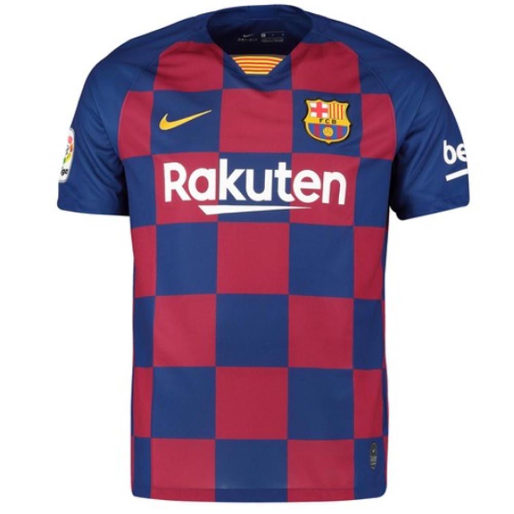 2019-2020 Barcelona Home Nike Football Shirt_0