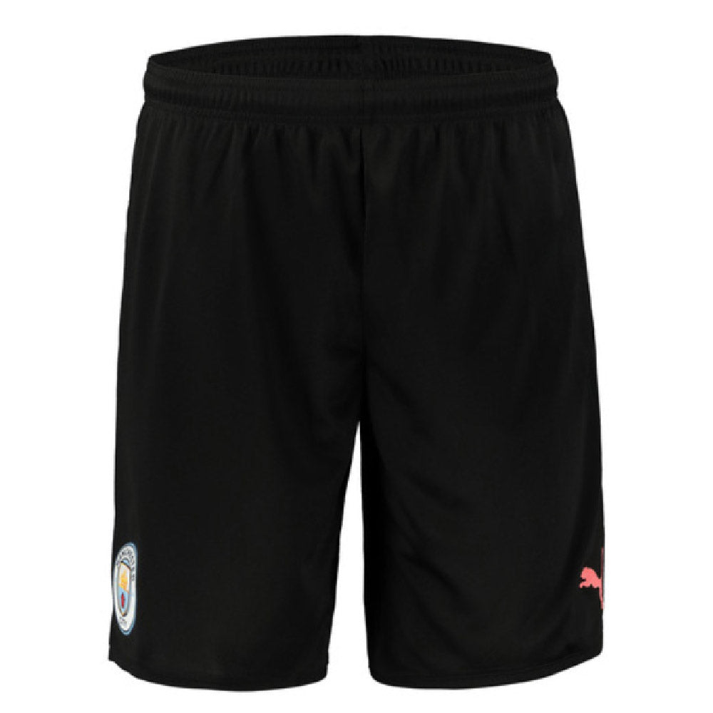 2019-2020 Manchester City Away Football Shorts (Black)_0