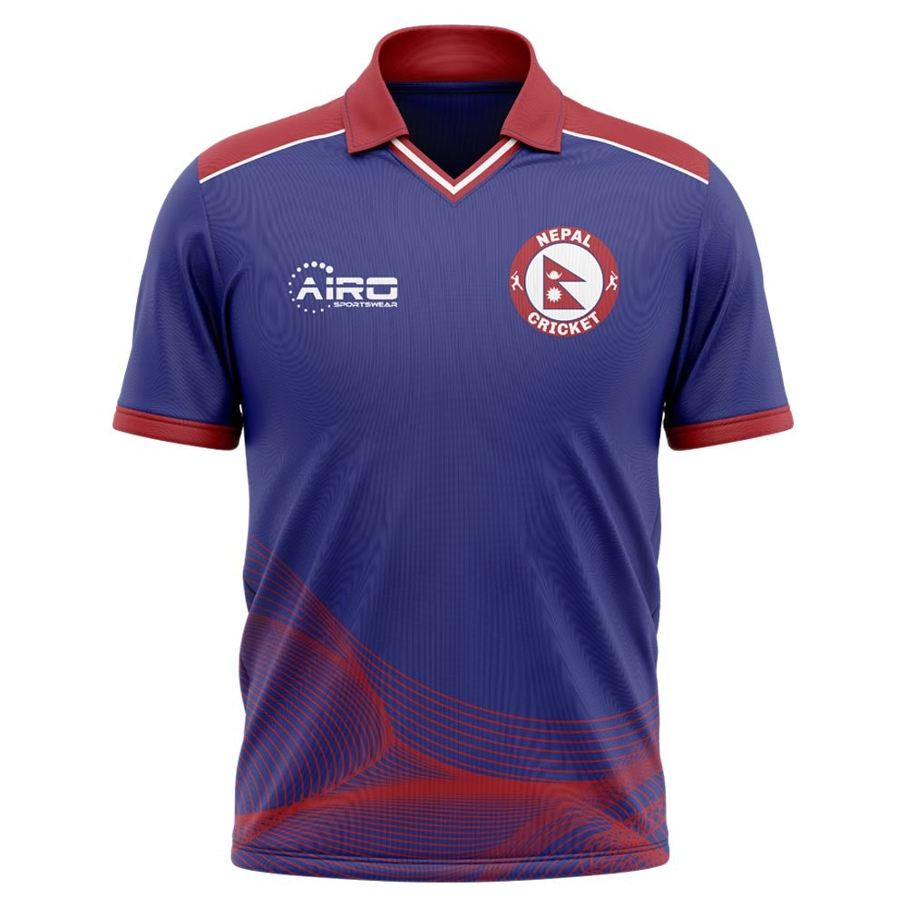 2023-2024 Nepal Cricket Concept Shirt - Womens_0