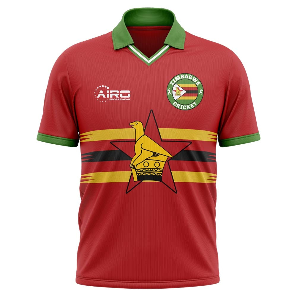 2023-2024 Zimbabwe Cricket Concept Shirt_0