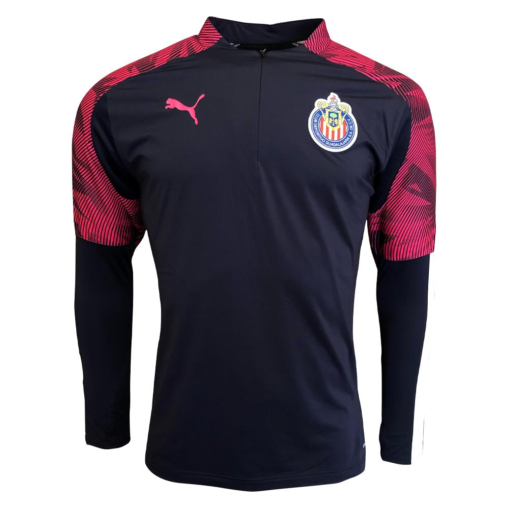 2019-2020 Chivas Puma Quarter Zip Training Top (Peacot)_0