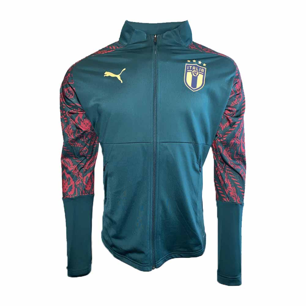 2019-2020 Italy Puma Stadium Renaissance Jacket (Pine) - Kids_0